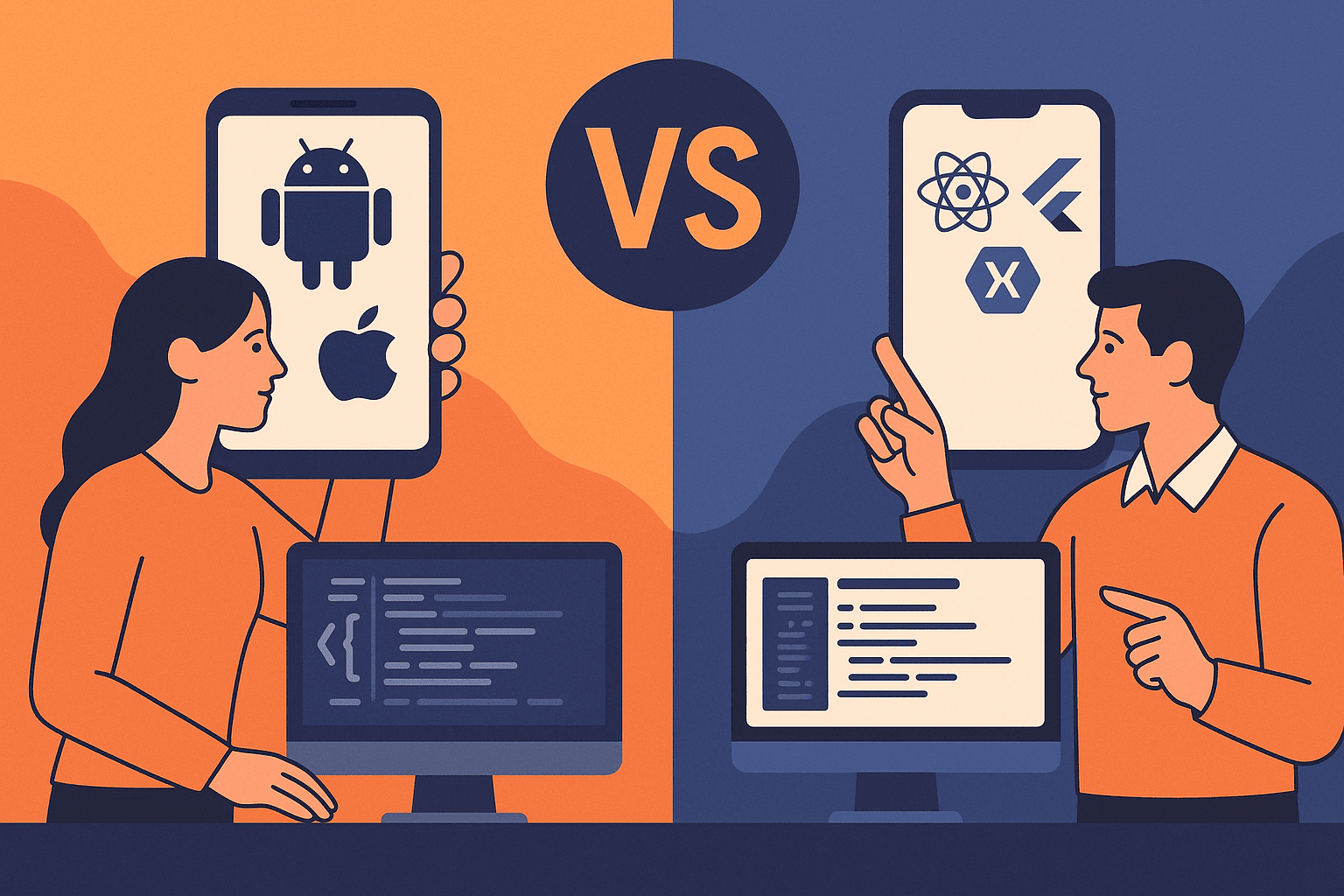 How to Choose Between Native and Cross-Platform Mobile App Development in 2025